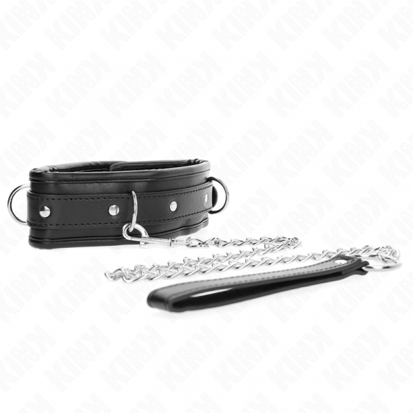 img_188790_096eb65538fca49e198478bb2ca623cf_1.png KINK - COLLAR CON CORREA 65 CM PESADO MODELO 1 AJUSTABLE 36.5-50 CM