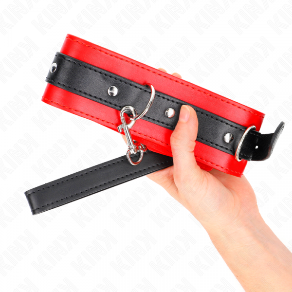 img_188801_878024479ba6385e4aba099902cbc538_1.png KINK - COLLAR CON CORREA 65 CM ROJO 54 X 4.5 CM