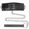 img_188830_75d60b40128a6b28e81027f94838c5f5_1.png KINK - COLLAR CON CORREA ESPONJA IMITACIÓN CUERO MODELO 3 AJUSTABLE 37-54 CM X 3 CM