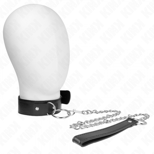 img_188833_9149a55686174b316237382f9132fcb7_1.png KINK - COLLAR CON CORREA MODELO BÁSICO MODELO 4 AJUSTABLE 36-43 CM