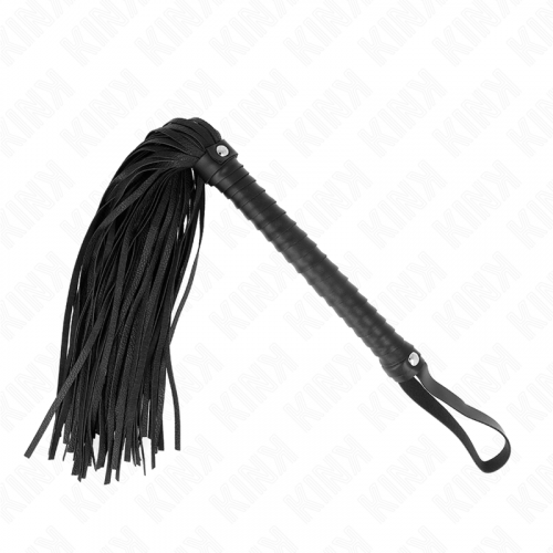 img_188842_19830ab96e10262ae8411bbbfbc051aa_1.png KINK - LÁTIGO CON MANGO TEXTURIZADO NEGRO 48.5 CM
