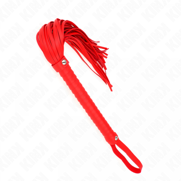 img_188847_6ede4b2015873d7d3ac2fbc538f5087e_1.png KINK - LÁTIGO CON MANGO TEXTURIZADO ROJO 48.5 CM