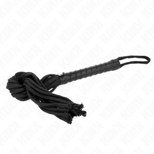 img_188858_add72af2e6ff7d86e3240ed6a6152387_1.png KINK - LÁTIGO DE CUERDA NEGRO 56 CM