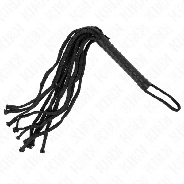 img_188859_95cfbd80e3364f2e5311ede11fae56b8_1.png KINK - LÁTIGO DE CUERDA NEGRO 56 CM