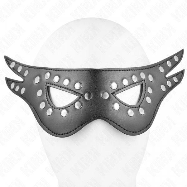 img_188914_08bb97a6190cae179876f9173c66e87b_1.png KINK - MÁSCARA DE POLIPIEL SEXY MODELO 1 27 x 13 CM