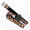 img_188954_01a5acbf49654e93641b80ec27747507_1.png KINK - MORDAZA DE BOLA 4.5 CM TRANSPIRABLE LEOPARDO 65 x 2.5 CM