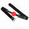 img_188975_a775cc7811863381bf4bdebaa9aba19b_1.png KINK - MORDAZA DE BOLA 4 CM SUAVE DE TPE MODELO 1 66 x 2.5 CM AJUSTABLE 41-61 CM