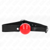 img_188978_8eb3a36b0a67d10c1dc9a2de598cf5fa_1.png KINK - MORDAZA DE BOLA 4 CM SUAVE DE TPE MODELO 1 66 x 2.5 CM AJUSTABLE 41-61 CM