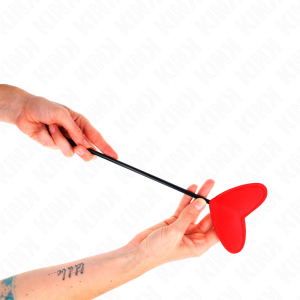 img_188996_a6ea75ee073618690f366b88270243ae_1.png KINK - PALA FORMA DE CORAZÓN ROJO 33 X 10 CM