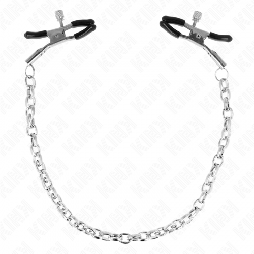 img_189000_aefb10236f70d860c15727e69a2671ef_1.png KINK - PINZAS PARA PEZONES CON CADENA GRUESA 30 CM