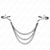 img_189009_aa60bbcc32583dfa00fbe296c2d4a78e_1.png KINK - PINZAS PARA PEZONES CON TRIPLE CADENA NEGRO 20/23/28 CM