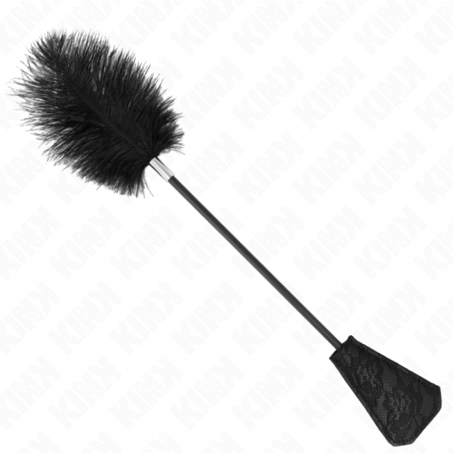 img_189095_fe08c4a8fe68770cd86b854105222581_1.png KINK - PLUMAS DE AVESTRUZ PARA COSQUILLAS CON PALETA DE ENCAJE 56 CM
