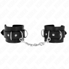 img_189179_1d3d512fc6ea24e09092aa41423557ae_1.png KINK - MUÑEQUERAS CON 3 ANILLAS EN D AJUSTABLE NEGRO 17.5-25 CM X 6 CM