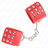 img_189200_604c31659690ec10b77aa7b6cc11066a_1.png KINK - MUÑEQUERAS CON CIERRE A PRESIÓN AJUSTABLE ROJO 19-24 CM X 5.5 CM