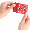 img_189201_aa545d131732e244657577d2d26d1559_1.png KINK - MUÑEQUERAS CON CIERRE A PRESIÓN AJUSTABLE ROJO 19-24 CM X 5.5 CM