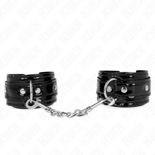 img_189264_af6de23825827c828802a34018b3f00a_1.png KINK - MUÑEQUERAS DE NEOPRENO BRILLANTE AJUSTABLE 17-24 CM X 4.5 CM