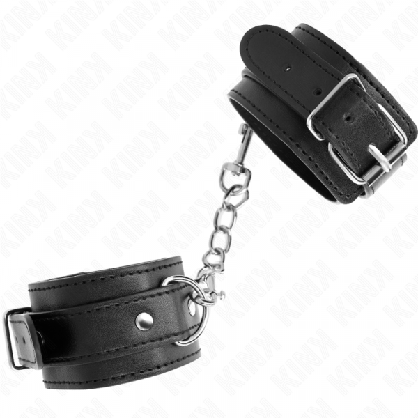 img_189324_5375ff61289e16022d0321a6dabfd6b1_1.png KINK - MUÑEQUERAS FINAS NEGRO AJUSTABLE 21-33 CM