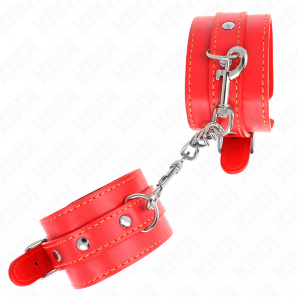 img_189333_662adab62baa8b0542e2925f862dc920_1.png KINK - MUÑEQUERAS FINAS ROJO AJUSTABLE 21-33 CM