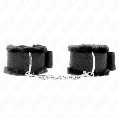 img_189335_190149bfcdfc7e97bbea8448c74deb55_1.png KINK - MUÑEQUERAS FORRADA NEGRO AJUSTABLE 17-31 CM X 7 CM