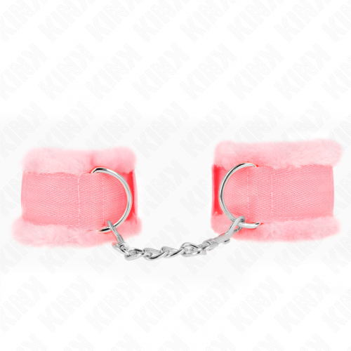img_189343_89c1246353167931f56d19eaee741fa8_1.png KINK - MUÑEQUERAS FORRADA ROSA AJUSTABLE 17-31 CM X 7 CM