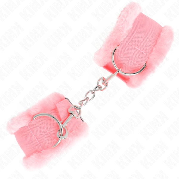 img_189344_4378346de3310449854e518033cb35aa_1.png KINK - MUÑEQUERAS FORRADA ROSA AJUSTABLE 17-31 CM X 7 CM
