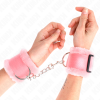 img_189345_000f7867801a933d1e7bac8c1384dabd_1.png KINK - MUÑEQUERAS FORRADA ROSA AJUSTABLE 17-31 CM X 7 CM