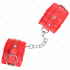 img_189382_0ddac78db74fafd92ed2b3516c118f00_1.png KINK - MUÑEQUERAS FORRADAS PREMIUM ROJO CON CORREA ROJO AJUSTABLE 17-29 CM X 6 CM