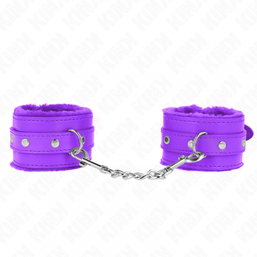 img_189388_a5f56d5e8f7ed3719c033f77f95ed289_1.png KINK - MUÑEQUERAS FORRADAS PREMIUM VIOLETA CON CORREA VIOLETA AJUSTABLE 17-29 CM X 6 CM