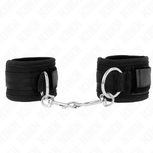 img_189423_f97c8595f0681e65cc507dd93707e701_1.png KINK - MUÑEQUERAS NEGRO AJUSTABLE 18-35 CM X 6 CM