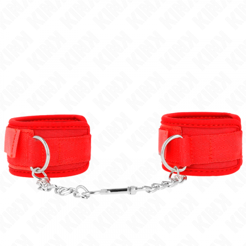 img_189451_fd8d84b169dae2f766c71a5b29426a82_1.png KINK - MUÑEQUERAS NEOPRENO ROJO 42 X 5 CM