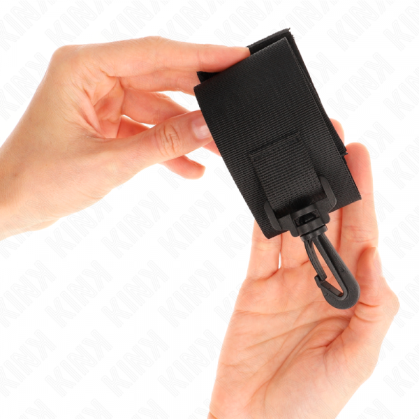 img_189457_31eb4d63315c46f6bbeb521a147b37e4_1.png KINK - MUÑEQUERAS NYLON NEGRO