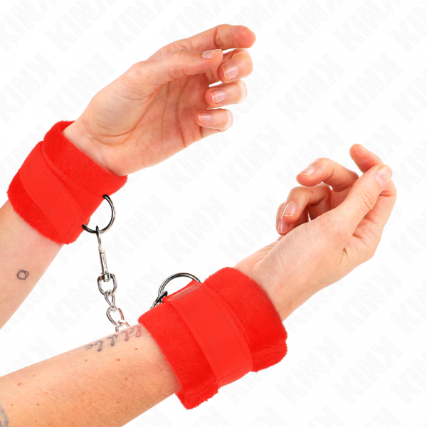 img_189496_e017d2c115de9fb54611b93dce0b4a3d_1.png KINK - MUÑEQUERAS PARA PRINCIPIANTES ROJO 30 X 7 CM