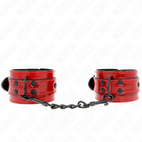 img_189509_c75d3aae963dd179a43c2ab0f12e3bf4_1.png KINK - MUÑEQUERAS ROJO OSCURO 23 X 5 CM
