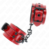 img_189510_ac6ba6acd1ffc67e34775ae90fb23b9b_1.png KINK - MUÑEQUERAS ROJO OSCURO 23 X 5 CM