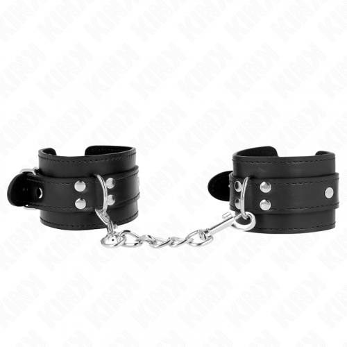 img_189513_8f97ed148b91b21330d3bfb950ae1bc8_1.png KINK - MUÑEQUERAS SENCILLAS NEGRO AJUSTABLE 20-23 CM X 5.5 CM