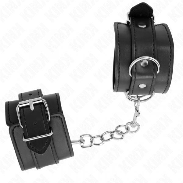 img_189515_a4673a2fdb354f049e90ad054915d8b1_1.png KINK - MUÑEQUERAS SENCILLAS NEGRO AJUSTABLE 20-23 CM X 5.5 CM