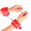 img_189519_b2c2d7c010e70c2a7f9967e6b32f23ac_1.png KINK - MUÑEQUERAS SENCILLAS ROJO AJUSTABLE 20-23 CM X 5.5 CM