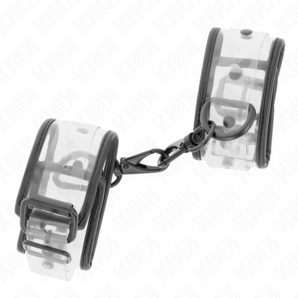 img_189532_87a883695265d76277f8cd44d09e308c_1.png KINK - MUÑEQUERAS TRANSPARENTES AJUSTABLE 18-30 CM X 5.5 CM