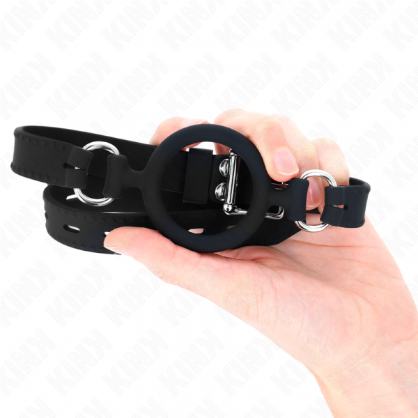 img_189582_64059b8f6e57ce81df258affaf304731_1.png KINK - MORDAZA 56 CM JUNTA TÓRICA DE SILICONA 5 CM