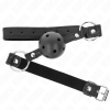 img_189617_ff684692b156e3791a69699eeed0e01f_1.png KINK - MORDAZA DE BOLA 4.5 CM NEGRA DURA HUECA MODELO 1 63.5 X 2 CM
