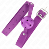 img_189642_9456bb3c1ebbb57cf1a6d6e2c83bc298_1.png KINK - MORDAZA DE BOLA 4.5 CM TRANSPIRABLE MORADO 65 x 2.5 CM