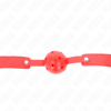 img_189644_c3878a2182d86ba4f854d9ebaf997c48_1.png KINK - MORDAZA DE BOLA 4.5 CM TRANSPIRABLE ROJO 65 x 2.5 CM