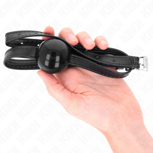 img_189681_26f36d725d1e3ded0acc18d5e5f94214_1.png KINK - MORDAZA DE BOLA 4 CM CON CORREA SIMPLICITY PEQUEÑA