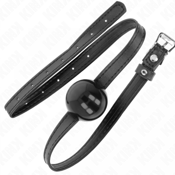 img_189683_de3008720011eb1a8f4f981d6f98637f_1.png KINK - MORDAZA DE BOLA 4 CM CON CORREA SIMPLICITY PEQUEÑA
