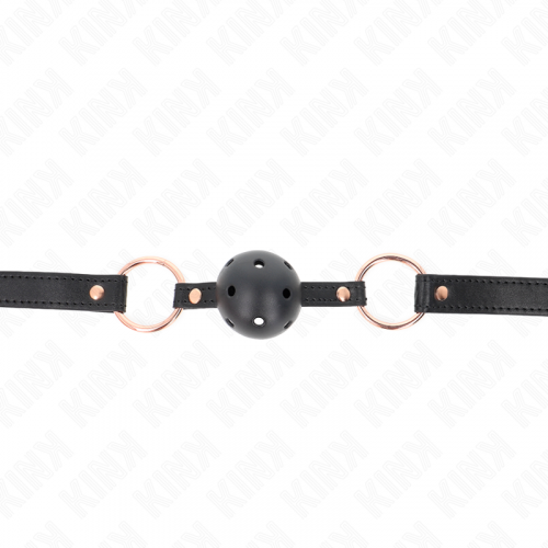img_189684_acc4adad710650285ead2053706d8e01_1.png KINK - MORDAZA DE BOLA 4 CM DE TPE PREMIUM 60 x 2 CM