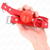img_189691_21766573e308ab020481a32a5c7a07c6_1.png KINK - MORDAZA DE BOLA 4 CM TPE CON CANDADO ROJO 60 x 2 CM