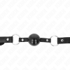 img_189694_7662be330659da1baedeb7a880f643ab_1.png KINK - MORDAZA DE BOLA 4 CM TPE NEGRO 60 x 2 CM