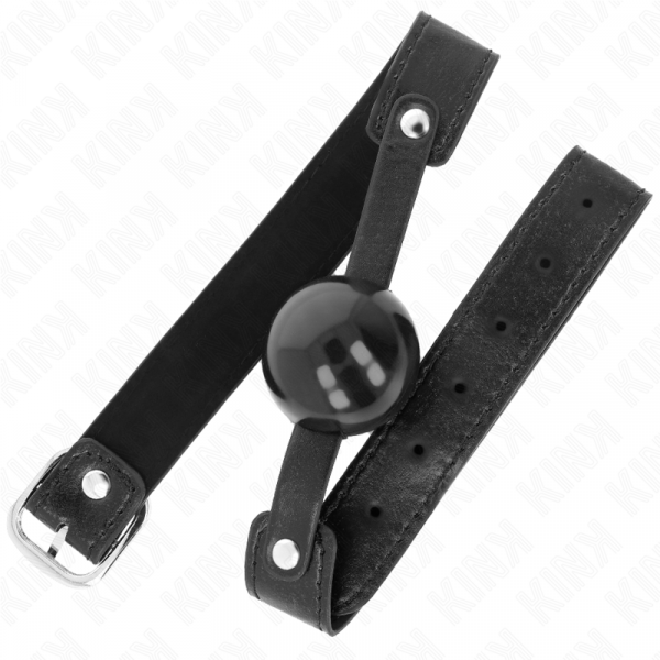 img_189706_7b4823f2c6a97d55b2a4f40ccd73c256_1.png KINK - MORDAZA DE BOLA 4 CM SUAVE DE TPE MODELO 2 65 x 2.5 CM
