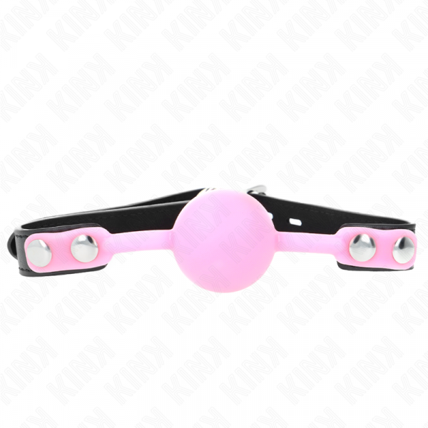 KINK - LUMINOUS SILICONE BALL 4 CM GAG 60 x 2 CM