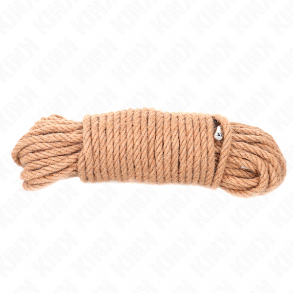 img_190190_d991bd30feeeef0092d8caeb21de60ab_1.png KINK - CUERDA DE CÁÑAMO 20 METROS CON CABEZA DE METAL